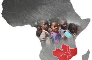 Krizová situace v jižní Africe, mapa