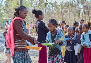 Mary’s Meals, Etiopie, Beati Akor